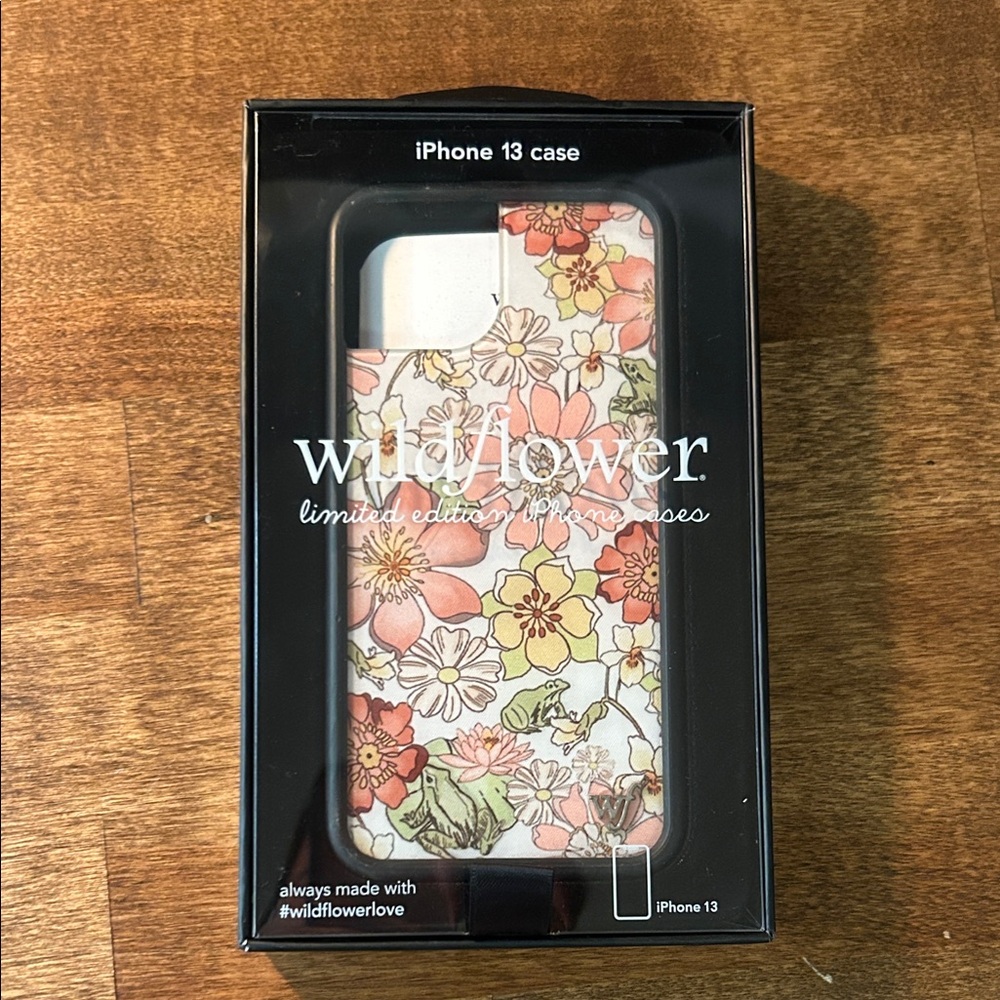 Wildflower iPhone 13/14 Case - Floral Design